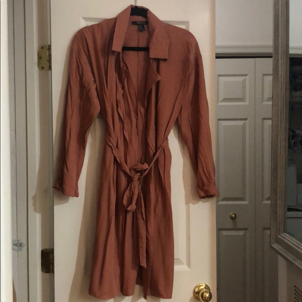 Forever 21 Mauve Duster Jacket
